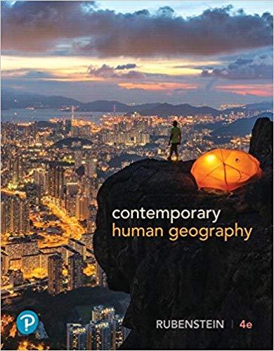 Contemporary Human Geography, 4th Edition [James M. Rubenstein]
