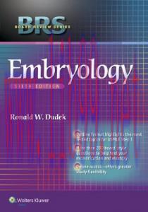 [AME]BRS Embryology, 6e (Lippincott Board Review)