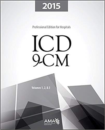ICD-9-CM 2015 Professional Edition for Hospitals, Vols 1, 2 and 3