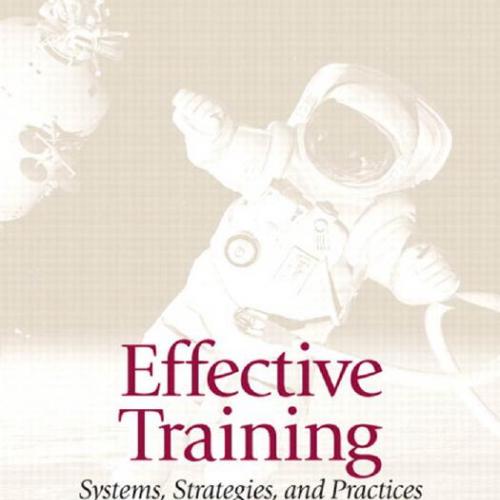 Effective Training Systems, Strategies, and Practices 5th Edition by Nick P Blanchard