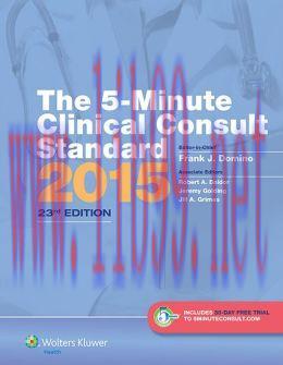 [AME]The 5-Minute Clinical Consult Standard 2015, 23rd Edition (ORIGINAL PDF from_ Publisher)