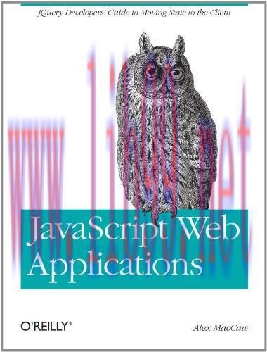[FOX-Ebook]JavaScript Web Applications