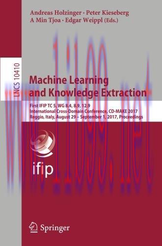 [FOX-Ebook]Machine Learning and Knowledge Extraction
