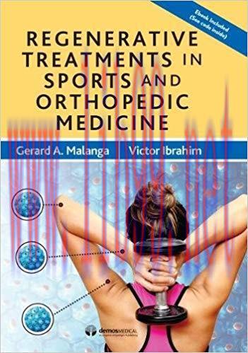 [PDF]Regenerative Treatments in Sports and Orthopedic Medicine 1st Edition