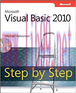 Microsoft Visual Basic 2010 Step by Step: MS Vis Basi 2010 SbS _p1 (Step by Step Developer) 1st...