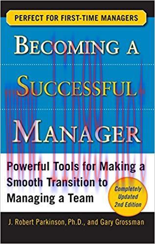 (PDF)Becoming a Successful Manager, Second Edition 2nd Edition