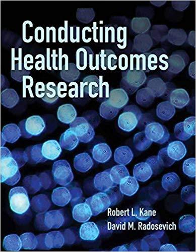 Conducting Health Outcomes Research