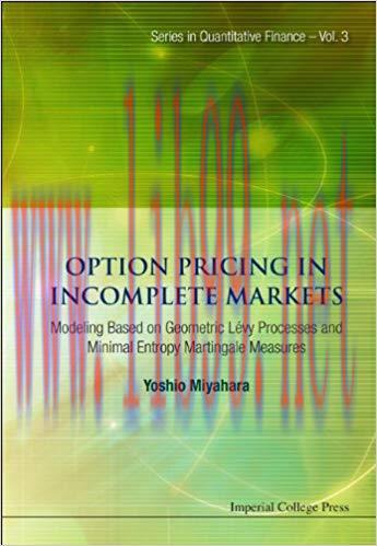 (PDF)Option Pricing in Incomplete Markets:Modeling Based on Geometric Lévy Processes and Minima...