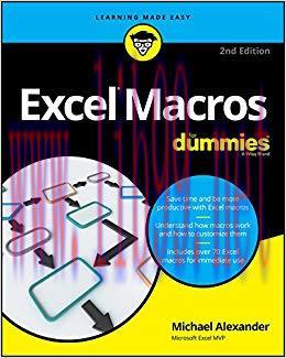 Excel Macros For Dummies (For Dummies (Computer/Tech)) 2nd Edition