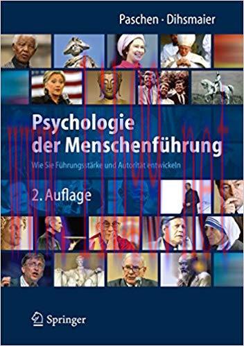 (PDF)Psychologie der Menschenführung: Wie Sie Führungsstärke und Autorität entwickeln (German E...