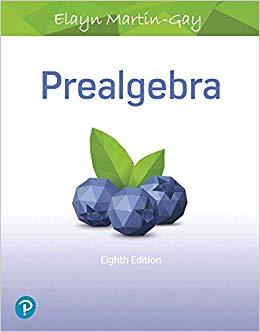 (PDF)Prealgebra (What’s New in Developmental Math) 8th Edition