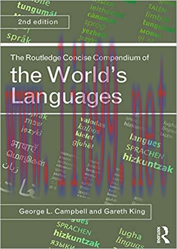 The Routledge Concise Compendium of the World’s Languages 2nd Edition,