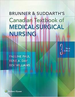 (PDF)Brunner & Suddarth’s Canadian Textbook of Medical-Surgical Nursing 3rd Edition