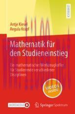 [PDF]Mathematik für den Studieneinstieg: Ein mathematischer Werkzeugkoffer für Studierende vers...