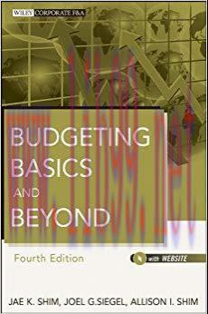 Budgeting Basics and Beyond (Wiley Corporate F&A Book 574) 4th Edition,