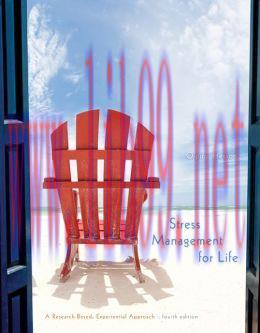 [AME]Stress Management for Life: A Research-Based Experiential Approach