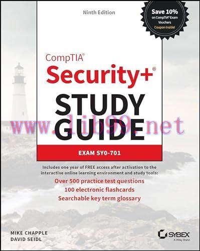 [FOX-Ebook]CompTIA Security+ Study Guide with over 500 Practice Test Questions: Exam SY0-701, 9...