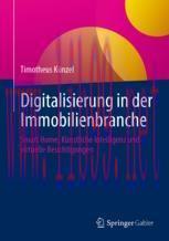 [PDF]Digitalisierung in der Immobilienbranche: Smart Home, Künstliche Intelligenz und virtuelle...