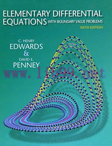 [FOX-Ebook]Elementary Differential Equations with Boundary Value Problems, 6th Edition