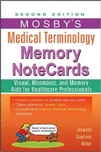 Mosby’s Medical Terminology Memory NoteCards 2nd
