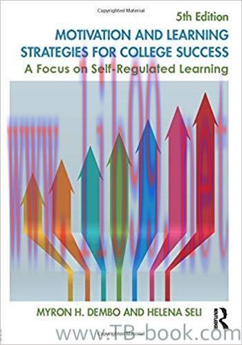 (PDF)Motivation and Learning Strategies for College Success 5th Edition by Myron H. Dembo