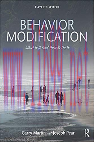[PDF]Behavior Modification What It Is and How To Do It 11th Edition