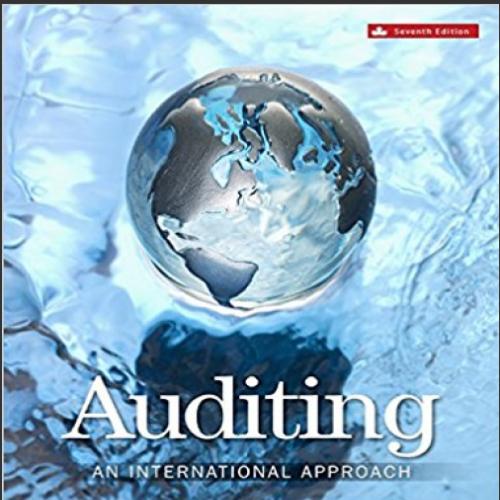 (Test Bank)Auditing An International Approach 7th Canadian Edition by Bewley.zip