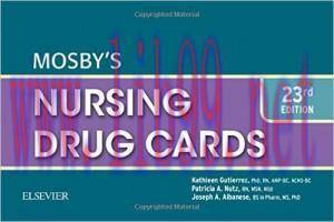 [AME]Mosby’s Nursing Drug Cards, 23rd Edition