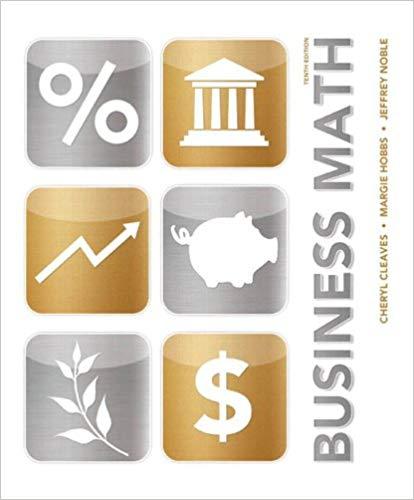 (PDF)Business Math 10th Edition