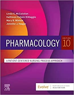 (PDF)Pharmacology – E-Book A Patient-Centered Nursing Process Approach 10th Edition