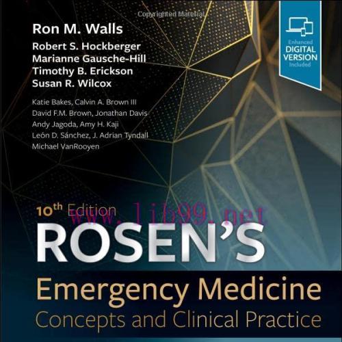 [AME]Rosen’s Emergency Medicine: Concepts and Clinical Practice: 2-Volume Set, 10th Edition (Or...