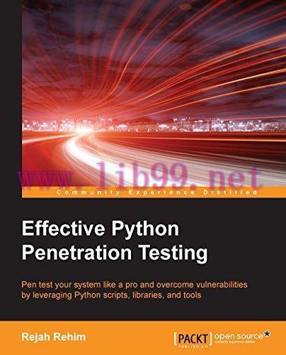 [FOX-Ebook]Effective Python Penetration Testing