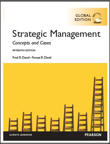 （TB）Strategic Management Concepts and Cases 15th Global Edition David.zip