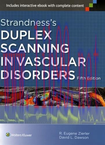 [AME]Strandness’s Duplex Scanning in Vascular Disorders, 5th Edition (EPUB)