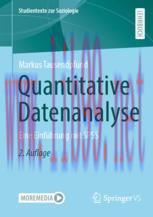 [PDF]Quantitative Datenanalyse: Eine Einführung mit SPSS