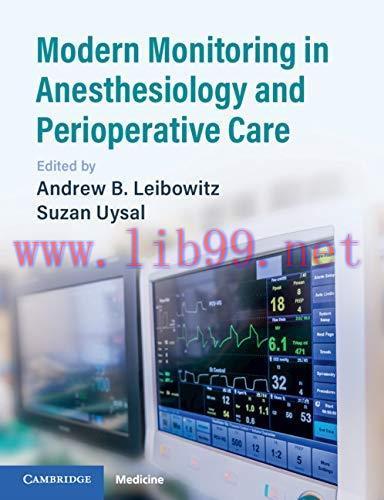 [PDF]Modern Monitoring in Anesthesiology and Perioperative Care