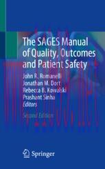 [PDF]The SAGES Manual of Quality, Outcomes and Patient Safety