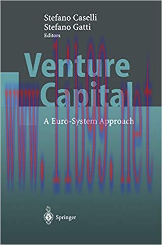 (PDF)Venture Capital: A Euro-System Approach 2004 Edition