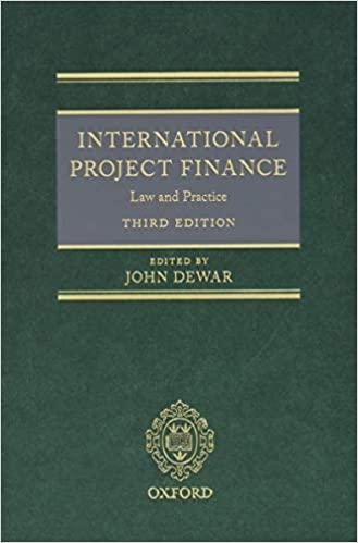 International Project Finance Law and Practice 3rd Edition