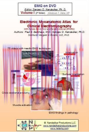 [AME]EMG/NCS Online Series: Volume I: Electronic Myoanatomic Atlas for Clinical Electromyograph...