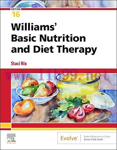 [AME]Williams’ Basic Nutrition & Diet Therapy, 16th edition (Original PDF)