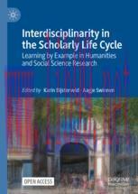 [PDF]Interdisciplinarity in the Scholarly Life Cycle: Learning by Example in Humanities and Soc...
