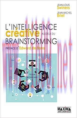 (PDF)L’intelligence créative au-delà du brainstorming (French Edition) 1st Edition