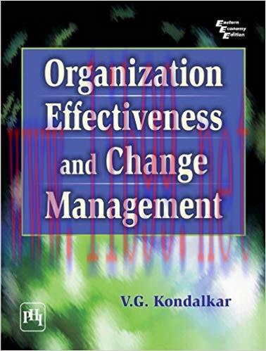 (PDF)Organizational Effectiveness and Change Management