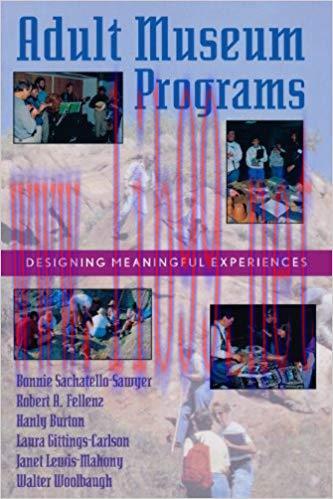(PDF)Adult Museum Programs: Designing Meaningful Experiences (American Association for State an...