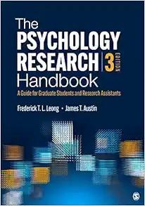 [AME]The Psychology Research Handbook: A Guide for Graduate Students and Research Assistants, 3...