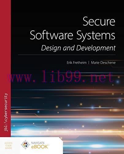 [FOX-Ebook]Secure Software Systems