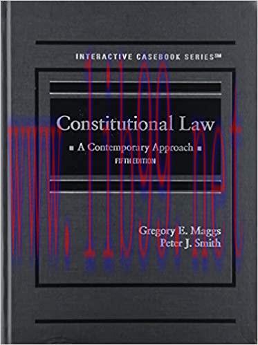 [PDF]Maggs and Smith\’s Constitutional Law A Contemporary Approach 5E