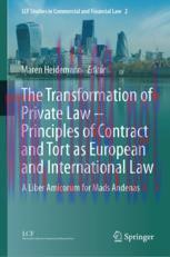 [PDF]The Transformation of Private Law – Principles of Contract and Tort as European and Intern...