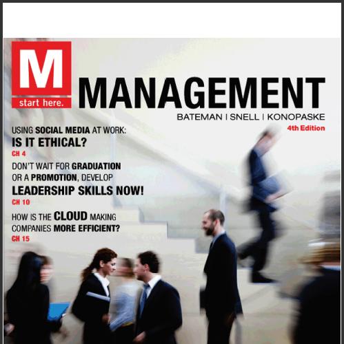 (Test Bank)M Management 4th Edition by Thomas Bateman.zip